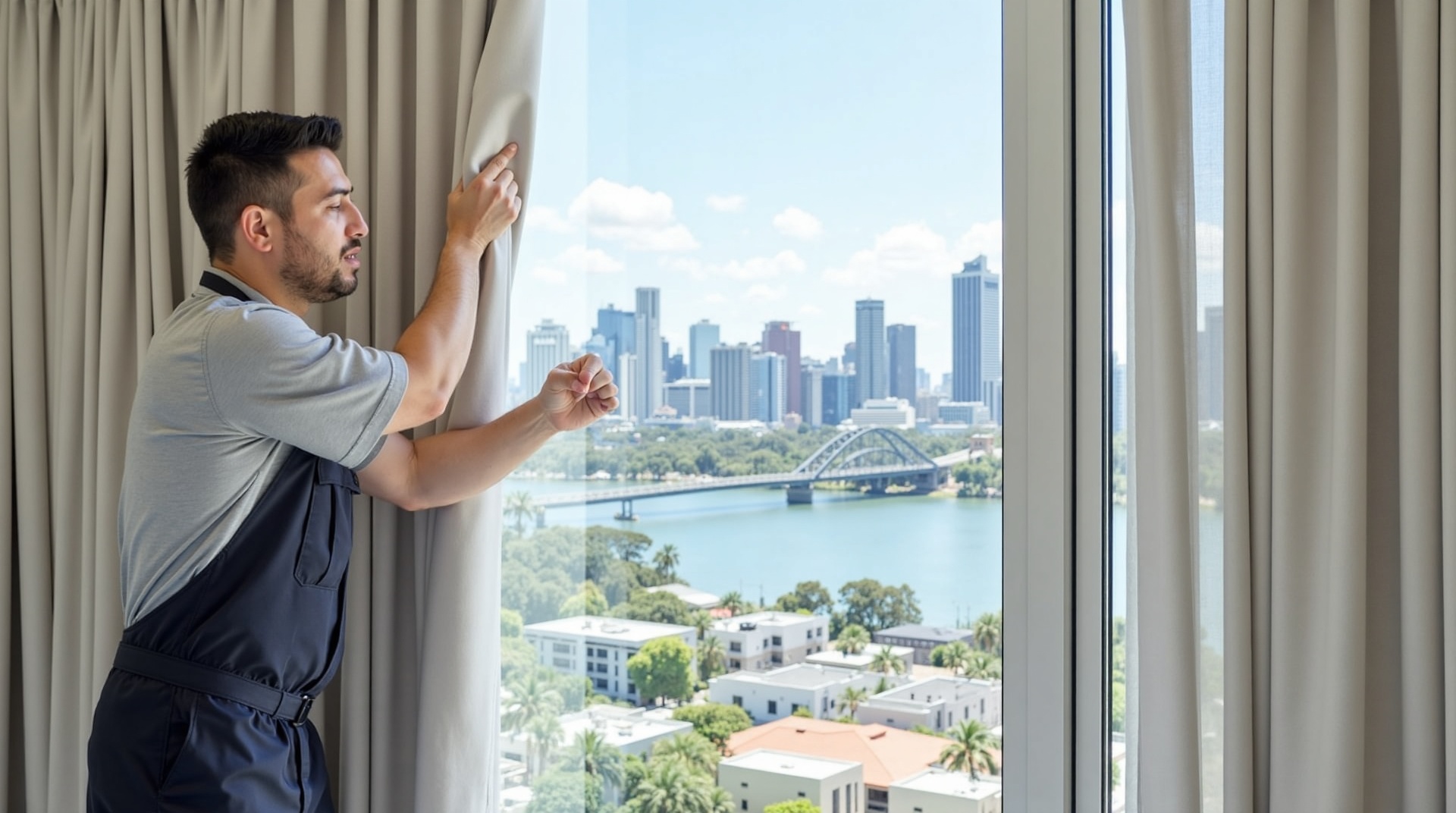 Port of Brisbane Curtain Cleaning Service